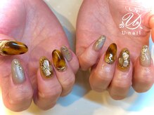 ユーネイル(U-nail)/べっ甲ネイル