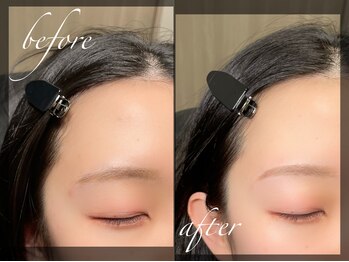 ミイン(miiin)/流行りのナチュラル透け感眉毛