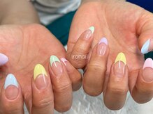 イロ ネイルサロン(iro)/パステルフレンチ