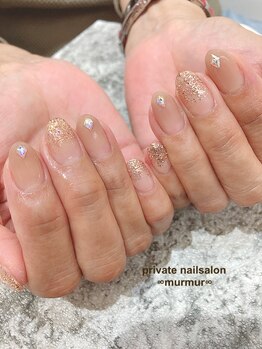 プライベート ネイルサロン マーマ(murmur)/キラキラデザイン