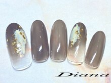 ディアナ ひたちなか高場店(DIANA)/定額ネイル　6600円　B‐033