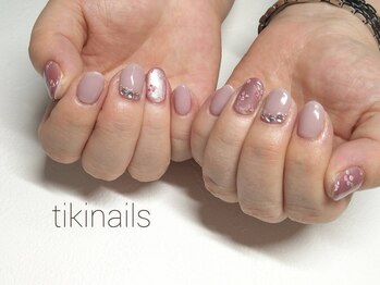 ティキネイルズ(tikinails)の写真/【初回限定/オフケア込/アート付定額ジェルネイル¥6600→¥5940】可愛らしいデザインもお任せください♪