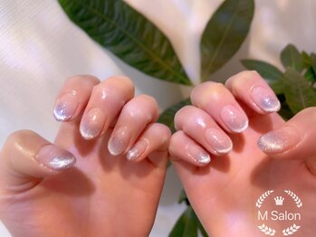 エム ネイルサロン(M)/マグネットフレンチ