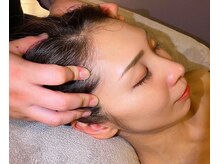 まどろみの雰囲気（ヘッドスパで緊張ほぐれる♪小顔効果や白髪予防にもおすすめ*+）