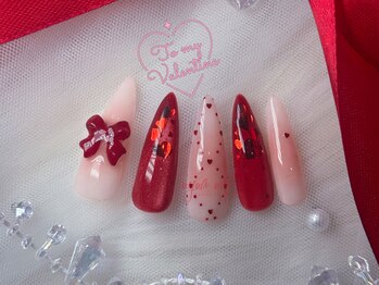 ニナネイル 中野駅前店(nyna nail)/バレンタイン定額design