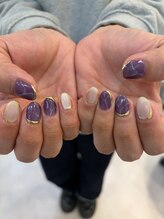 エーナイン イオンモール盛岡南店/大理石ネイル