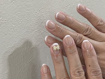 ベースカラーフレンチ ¥8,000 &nbsp;