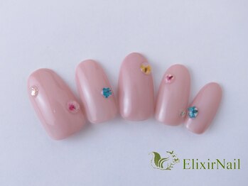 エリクサーネイル 神田(Elixir Nail)/ハンドシンプル/クーポン使用