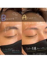 ルアン 六本木店/メンズ美眉毛スタイリング