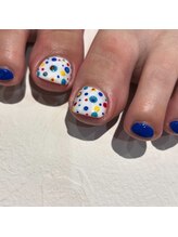 デュオ(duo)/ドットフットネイル