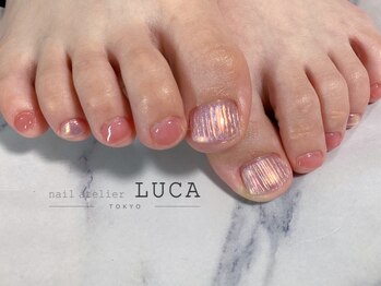 ネイルアトリエルカ(nail atelier LUCA)/M-866　大人可愛いバカラネイル