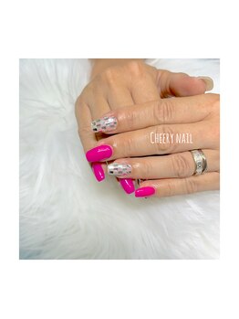 チェイリーネイル(Cheery nail)/ミラーボールネイル