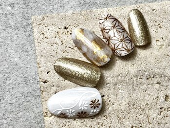 エヌアット 新宿西口(n@nail)/定額手描きアート