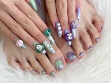 ワンアンドオンリー(One&Only)/推しネイル♪