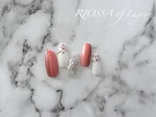 リオッサ オブ ラグーン(RIOSSA of Lagoon)/押し花デザイン春ネイル