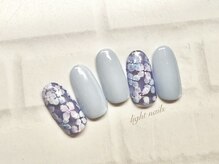 ライト ネイルズ ニシノミヤ(light nails NISHINOMIYA)/紫陽花