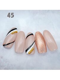 ハンドネイル：No.45