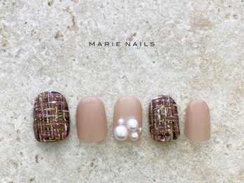 マリーネイルズ 心斎橋店(MARIE NAILS)/新規様¥7,700 冬 1106b