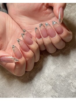 レッシュネイル サロンアンドスクール(RECH NAIL salon&school)/ガラスフレンチ☆