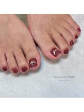 リアンスネイル ヴィヴィッド 岡山店(LianS nail ViViD)/二本アート