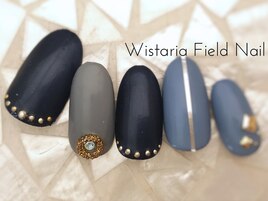 ネイビー　ワンカラー