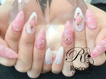 ロココ ラブリヤ ネイル 岡崎店(Rococo Lovelya Nail)/ストーンデザインネイル