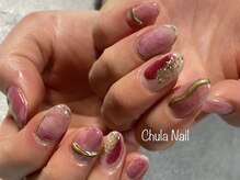 エマネイル バイ チュラ(emma nail_by chula)/nuance/透け感ネイル