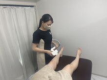 冷却ジェル不要♪お肌に直接ライトを当て確実な効果を◎