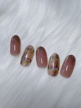 ミテソロ(mi tesoro)/2024年10月定額ネイル 7700