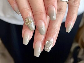 カーキグラデーション