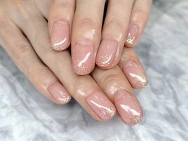 ラメグラデーション☆秋色