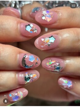 チャーレム ネイル(charlem nail)/モモ担当☆シンプルイメージ