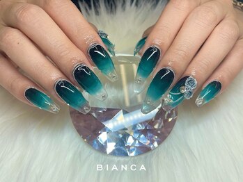 ビアンカ ネイルサロン 大宮店(Bianca)の写真/ショートネイルもロングネイルに変身！スカルプチュア10本の長さだしでアートの幅も広がります♪