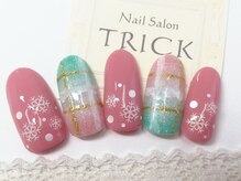 ネイルサロン トリック(Nail Salon TRICK)/チェック＆雪の結晶
