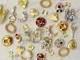 パーツ、ビジュー多数入荷！