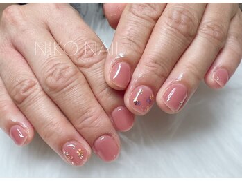 ニコネイル(NIKO NAIL)/小さい花