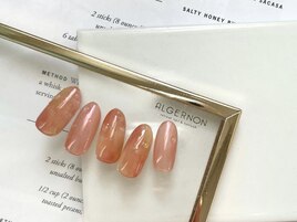 桃ネイル