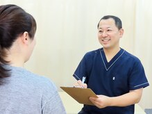 ワセダ接骨鍼灸マッサージ院/丁寧にお話を伺います