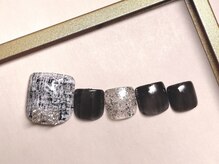 ベアトリーチェ 新宿西口(Beatrice)/フットツイードネイル　¥9800