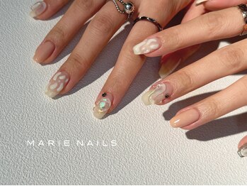 マリーネイルズ 表参道店(MARIE NAILS)/持ち込み スモーキー　0229a