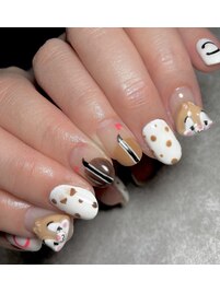 キャラクターネイル