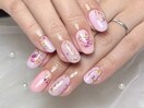 プリンセス風ネイル