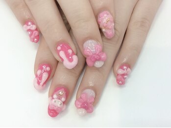 ジャスミンネイル(Jasmine Nail)/ジェル☆120分やり放題コース♪