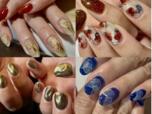 シーエヌ(C/N)の雰囲気（毎月変わるmonthly design(定額デザイン）はNo.1メニュー.）