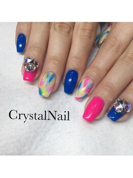 クリスタルネイル ボンベルタ橘店(CRYSTAL NAIL)/ゴージャスネイル