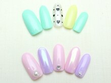 ユースタイル 新宿店(U-style)/オーロラゆめかわネイル