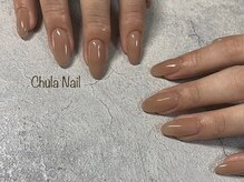 エマネイル バイ チュラ(emma nail_by chula)/スカルプ/長さだし/ワンカラー