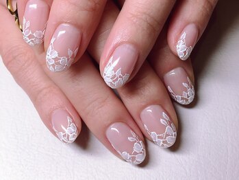 ネイルサロン リン(Lin)/レースフレンチ