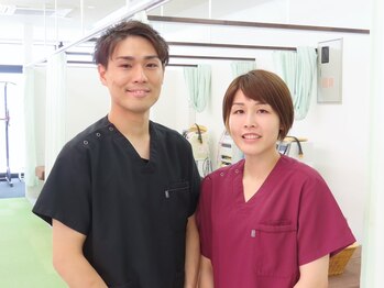 かえで接骨院 石山院/夫婦でお店をやっています