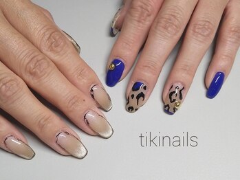 ティキネイルズ(tikinails)の写真/折れや亀裂、ちび爪さんもお悩みを解決してあなた好みの理想の爪の長さを叶えます☆長さだし1本からOK!!